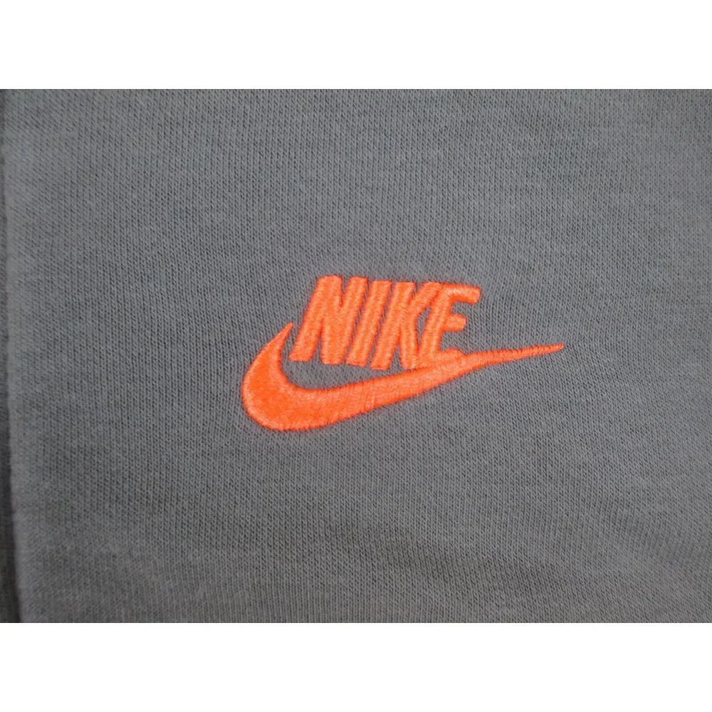 Nike Sweater Womens Extra Large Green Hooded Spell Out Zip Swoosh Casual Ladies*